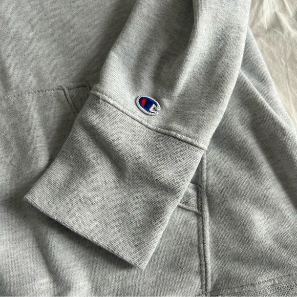 Women’s Grey  Champion Hoodie - Picture 3 of 7